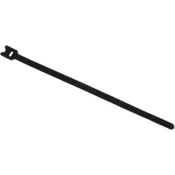 ACCESSORY Ιμάντας καλωδίου Velcro 13x200mm μαύρος συσκευασία 10 τεμ. (3000601D)