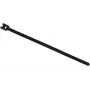 ACCESSORY Ιμάντας καλωδίου Velcro 13x200mm μαύρος συσκευασία 10 τεμ. (3000601D)