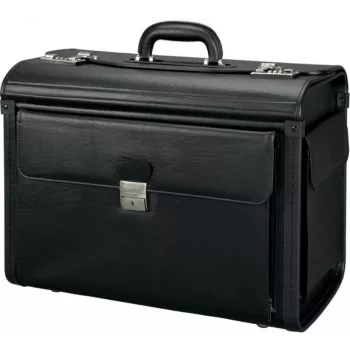 JÜSCHA Alassio Vicenza 45047 Τσάντα laptop 15,6 inch μαύρη τεχνητό δέρμα