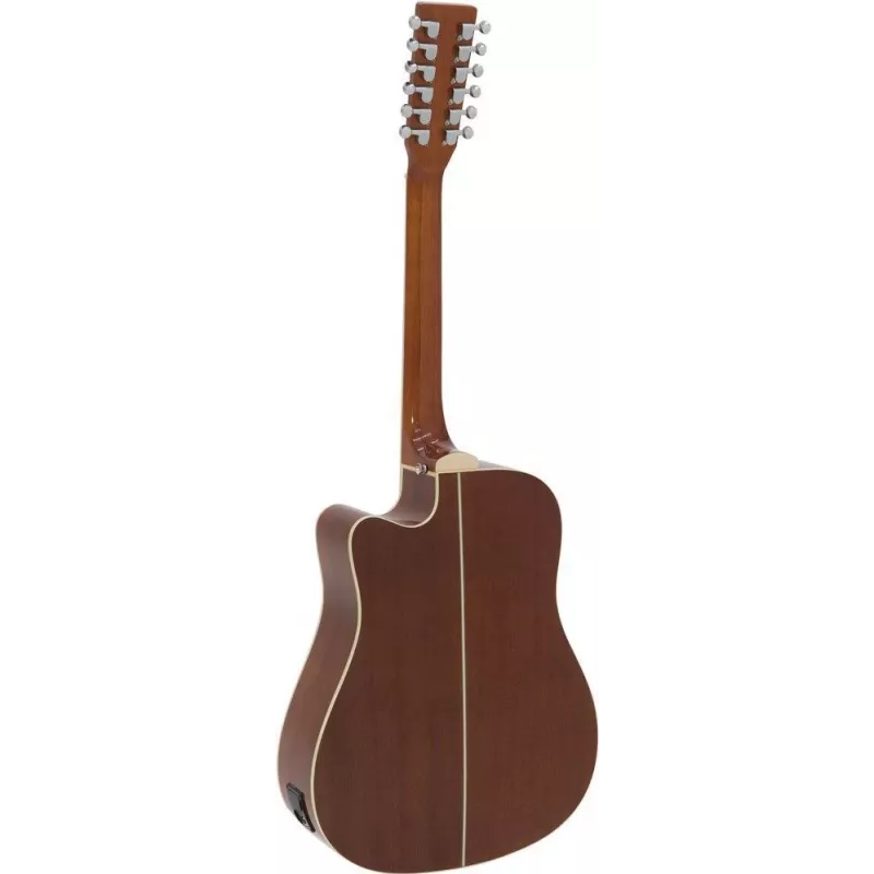 DIMAVERY DR-612 Ακουστική κιθάρα western 12 χορδών, φυσικό 26231281