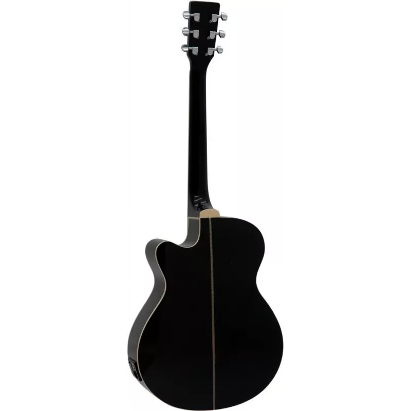DIMAVERY AW-400 Κιθάρα western, μαύρη 26235089