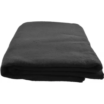 EUROPALMS Ύφασμα Molton Μαύρο 300x100cm (8331206A)