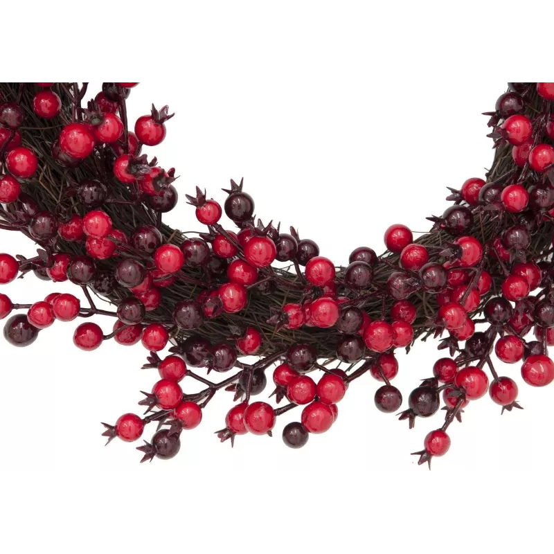 EUROPALMS Στεφάνι Mixed Berry 46cm 83500502