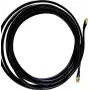 Wittenberg Antennen 10 m Καλώδιο κεραίας SMA αρσενικό σε SMA αρσενικό 50 Ohm καλώδιο ομοαξονικό χαμηλών απωλειών μαύρο 103484