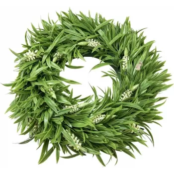 EUROPALMS Στεφάνι λεβάντας, 30cm (83500504)