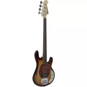 DIMAVERY MM-501 Ηλεκτρικό μπάσο, fretless, tobacco 26222080