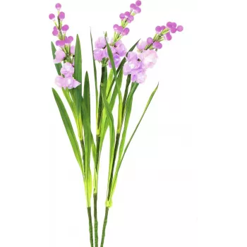 EUROPALMS Arum Lily σετ 3 τεμ. με LED, ροζ, 85cm 83330304
