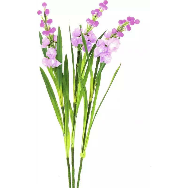 EUROPALMS Arum Lily σετ 3 τεμ. με LED, ροζ, 85cm 83330304