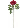 EUROPALMS Classic Peony Branch τεχνητό φυτό, ματζέντα, 80cm 82530211