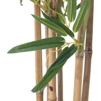 EUROPALMS Bambus deluxe, τεχνητό φυτό μπαμπού, 120cm (82509165)