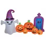 EUROPALMS Halloween φουσκωτό φάντασμα με κολοκύθες, 244cm (83316154)