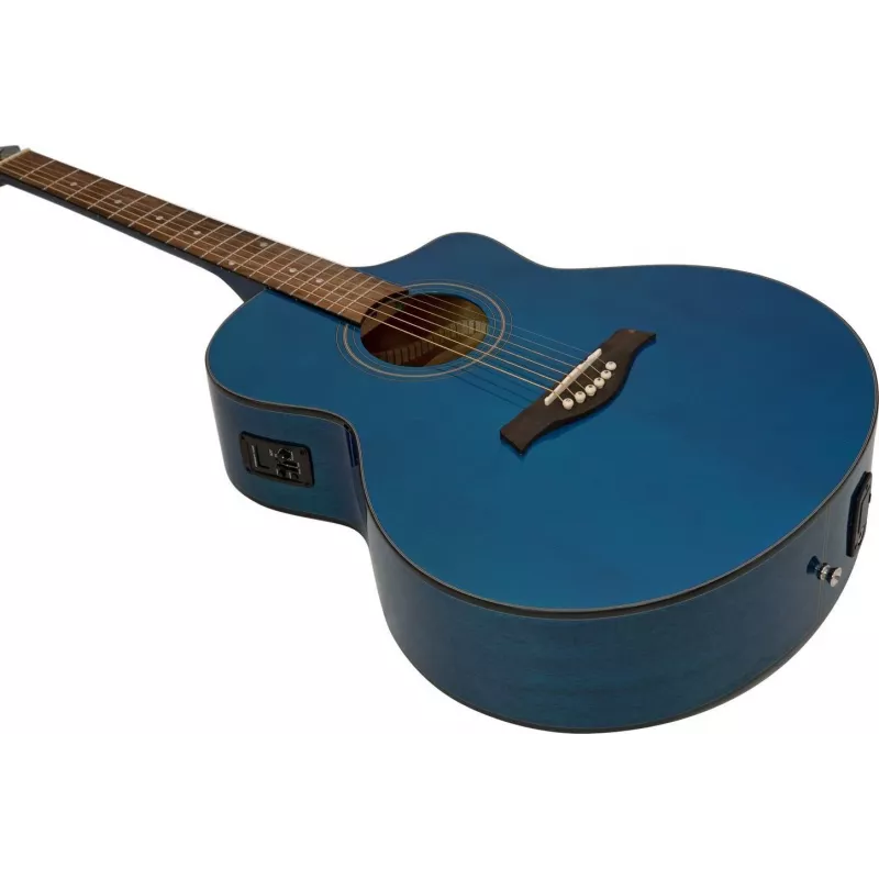 DIMAVERY STW-50 Ακουστική κιθάρα, μπλε 26245088