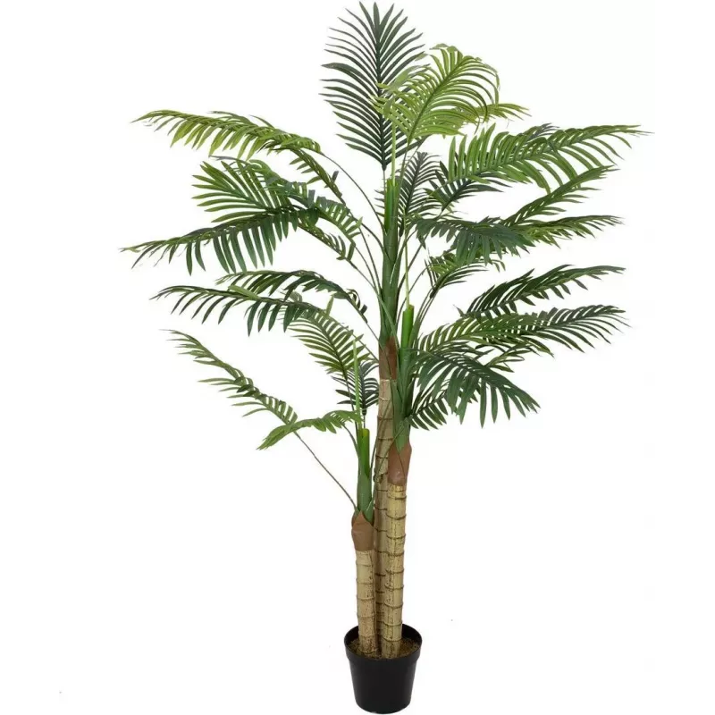 EUROPALMS Αρέκα φοίνικας, 3 κορμών, τεχνητό φυτό, 150cm 82509411