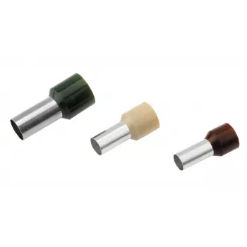 Cimco 187101 Ακροδέκτης 0,14 mm² μερικώς μονωμένος καφέ 100 τεμ.