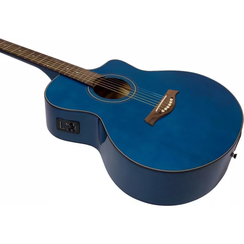 DIMAVERY STW-90 Ακουστική κιθάρα, Crystal Blue 26245083