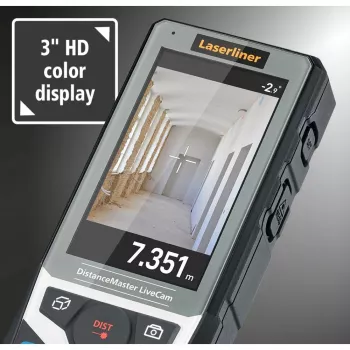 Laserliner DistanceMaster LiveCam Αποστασιόμετρο λέιζερ 150 m 080.985A