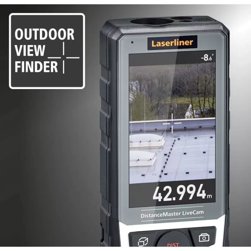 Laserliner DistanceMaster LiveCam Αποστασιόμετρο λέιζερ 150 m 080.985A