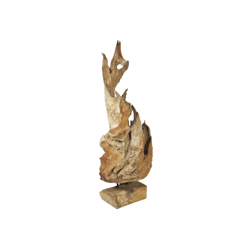 EUROPALMS Γλυπτό ρίζας teak φυσικό 160cm 83200185