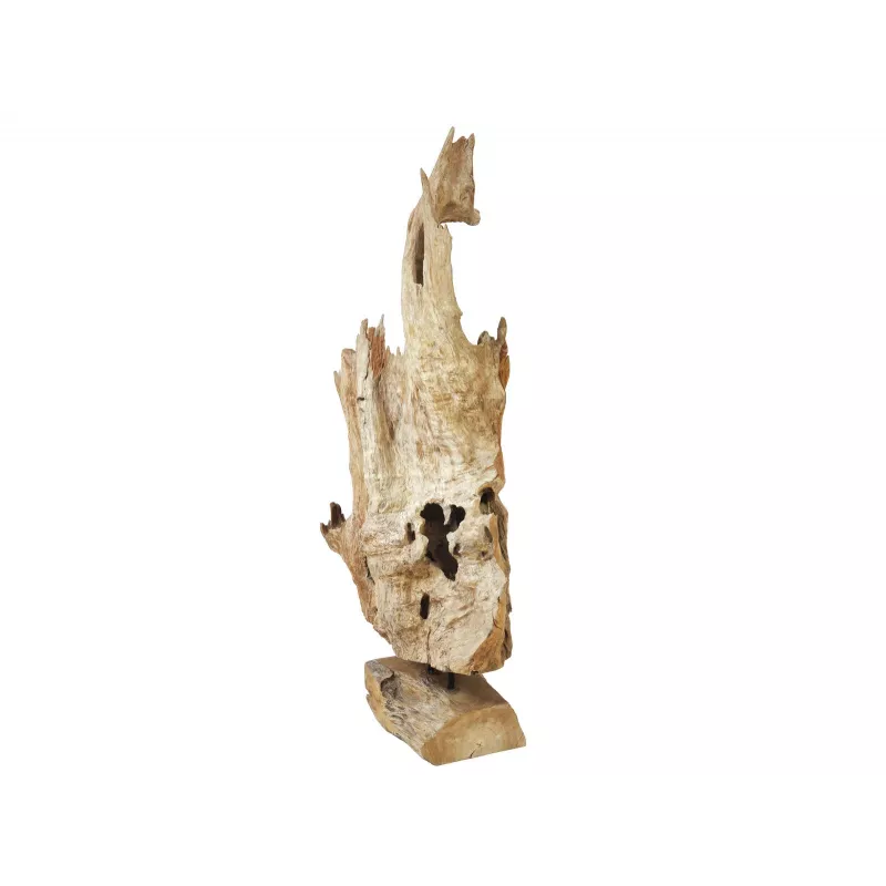 EUROPALMS Γλυπτό ρίζας teak φυσικό 160cm 83200185