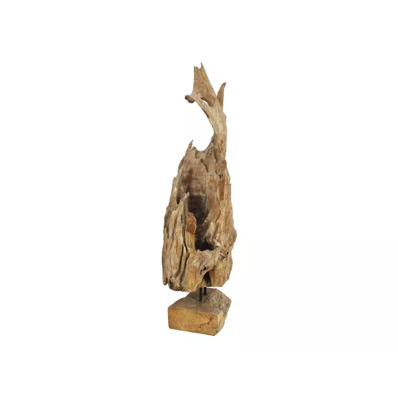 EUROPALMS Γλυπτό ρίζας teak φυσικό 160cm 83200185