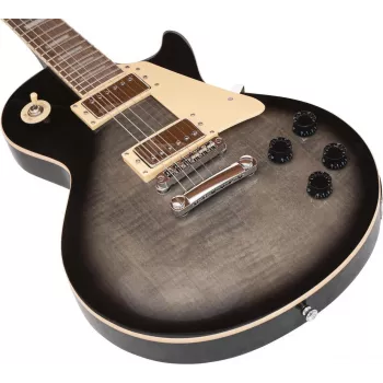 DIMAVERY LP-750 Ηλεκτρική κιθάρα, Translucent Gray Blackburst 26219396