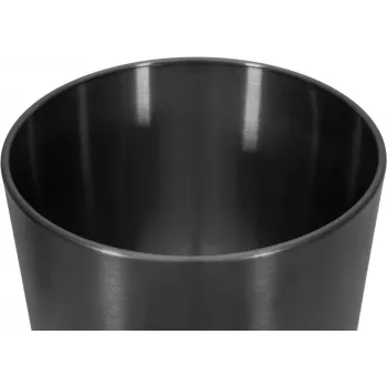 EUROPALMS STEELECHT-35 Nova Γλάστρα ανοξείδωτου χάλυβα, ανθρακί, Ø35cm 83011397