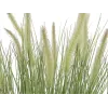 EUROPALMS Ανθισμένο τεχνητό διακοσμητικό χορτάρι, 70cm, λευκά άνθη, μαύρη γλάστρα 82600147