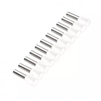 Cimco 187505 Ημιμονωμένο Ακροχιτώνιο 0,5 mm² Λευκό 500 Τεμάχια