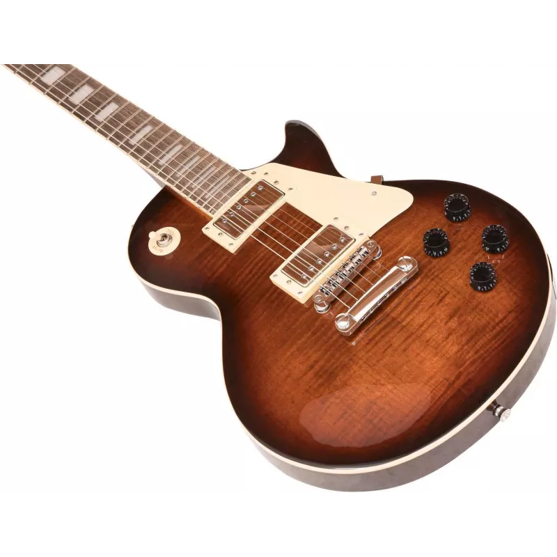 DIMAVERY LP-700 Ηλεκτρική Κιθάρα, Flamed Brown 26219389
