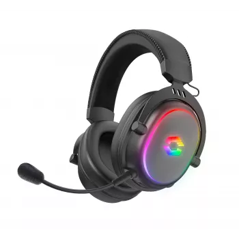 SPEEDLINK CONUX Ασύρματο RGB Stereo Gaming Headset – για PC/PS5/PS4/Xbox Series X/S/Switch2/Switch/OLED/Lite, μαύρο (SL-860101-BK)