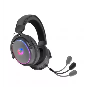 SPEEDLINK CONUX Ασύρματο RGB Stereo Gaming Headset – για PC/PS5/PS4/Xbox Series X/S/Switch2/Switch/OLED/Lite, μαύρο (SL-860101-BK)