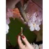 EUROPALMS Τεχνητή Ανθισμένη Κερασιά με 3 Κορμούς, Rosé, 160cm 82507834