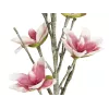 EUROPALMS Τεχνητό Κλαδί Μαγνολίας (EVA), Λευκό-Ροζ 82530587