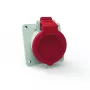 Bals 127571 κεκλιμένη πρίζα πίνακα, 16 A, 5 πόλων, 400 V, 6h