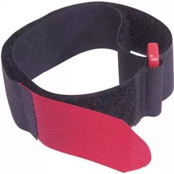 Ιμάντας καλωδίων Velcro 25x480 mm, μαύρο, 10 τεμ., επαναχρησιμοποιήσιμος 30006040