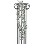 EUROPALMS Holland Ivy Garland Classic, τεχνητό, 180cm 82503731