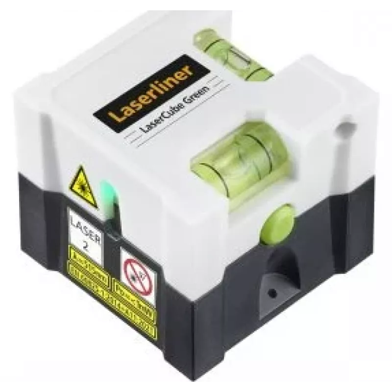 Laserliner LaserCube πράσινο λέιζερ γραμμών, εμβέλεια 10 m 081.109E
