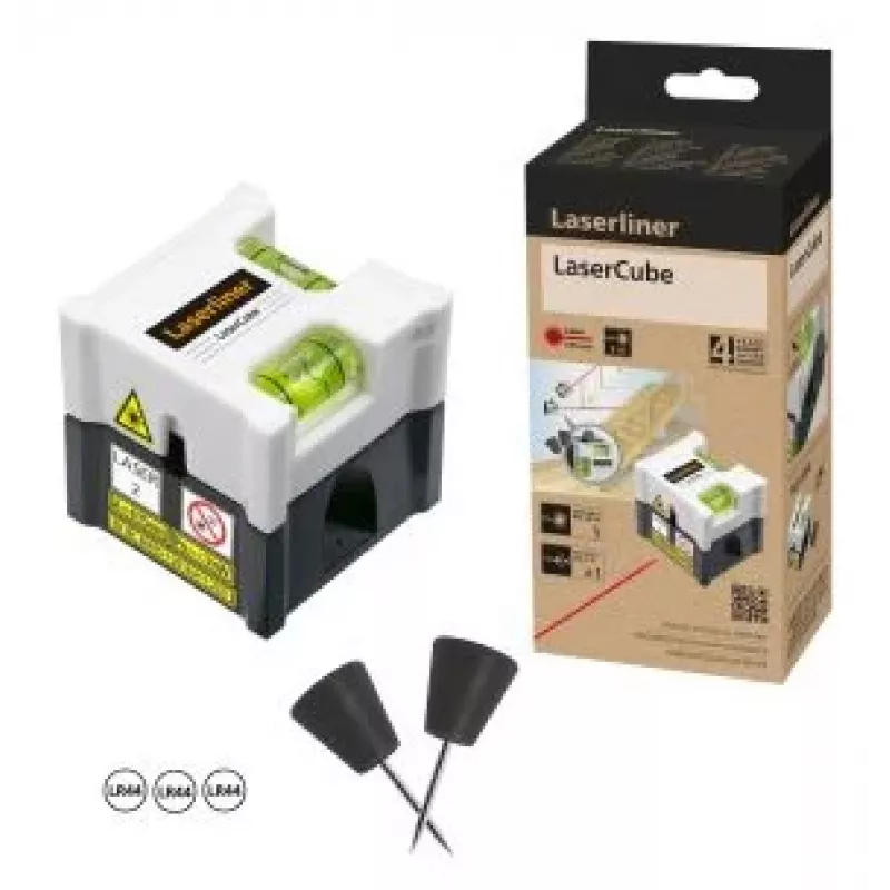 Laserliner LaserCube λέιζερ γραμμών, εμβέλεια 5 m 081.108E