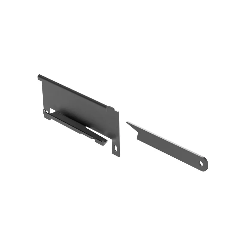 Kindermann βάση τοίχου για CablePort Desk² 60, μαύρος χάλυβας 5002000602