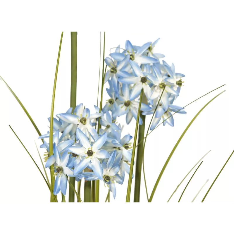 EUROPALMS Τεχνητό φυτό Allium, μπλε, 120 cm 82600168