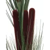 EUROPALMS Τεχνητό καλάμι με στάχυα, σκούρο πράσινο, 152cm 82505854