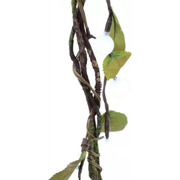 EUROPALMS Γιρλάντα μυρτιάς με LEDs, λευκό, 180 cm 83330308