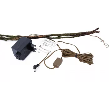 EUROPALMS Γιρλάντα μυρτιάς με LEDs, λευκό, 180 cm 83330308
