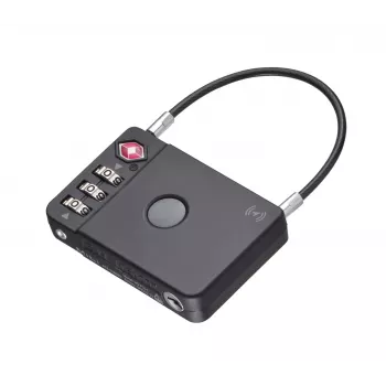 TROIKA TSA-Zahlenkofferschloss TRACK & FIND LOCK (LOK26/BK) – Μαύρο