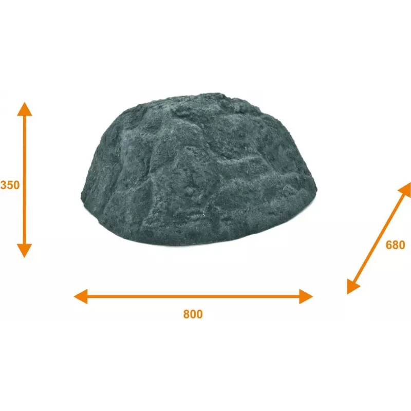 EUROPALMS Διακοσμητικός βράχος Vulcano, Fiberglass, Πολύχρωμο 83313231