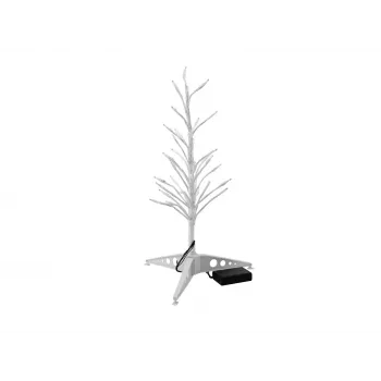 EUROPALMS Διακοσμητικό δέντρο με θερμά λευκά LED 40cm με μπαταρία (83330330)