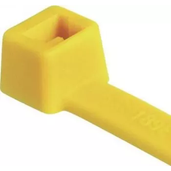 HellermannTyton T30R κίτρινο δεματικό καλωδίων 150 x 3,6 mm, PA66, 100 τεμ. (116-01814)