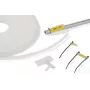 HellermannTyton HCR 12 διαφανές PVC φορέας σήμανσης, 25 m x 13 mm, εκτυπώσιμο με θερμομεταφορά