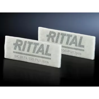 Rittal SK 3174100 φίλτρο μαξιλαράκι, G3, συσκευασία 12 τεμ., για SK 3138/3139
