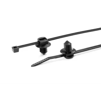 HellermannTyton T30LFT6LG μαύρο δεματικό καλωδίων από πολυαμίδιο 150mm x 3,6mm, συσκευασία 500 τεμ. 150-31097